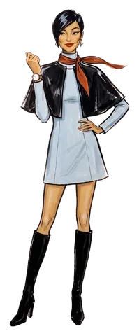 A woman showing her wristwatch; tag: checked on October 7, 2026